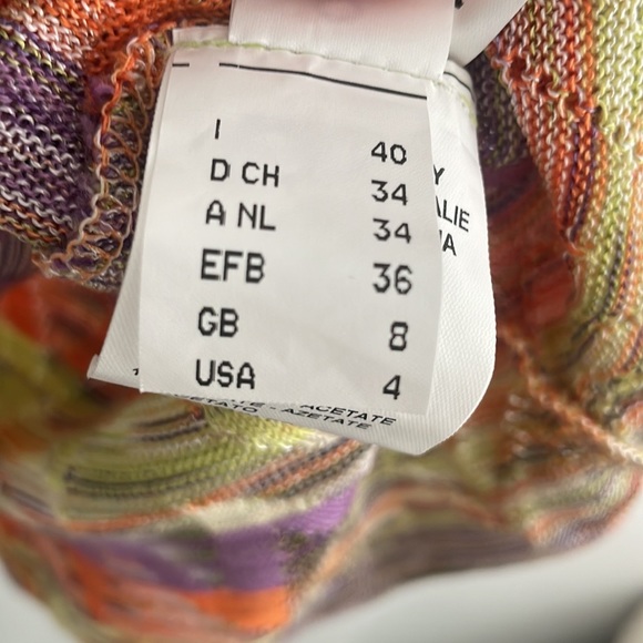 Striped Missoni Knit Dress - Picture 4 of 5